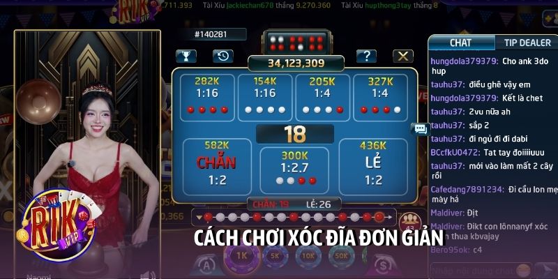 Cách chơi xóc đĩa đơn giản