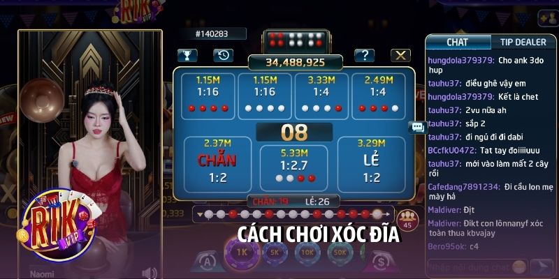 cách chơi xóc đĩa