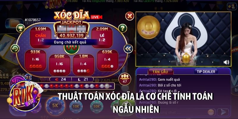 Thuật toán xóc đĩa là cơ chế tính toán ngẫu nhiên